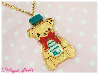 Angelic Pretty Honey Bearネックレス＆リング Honey Bear Necklace by Angelic Pretty