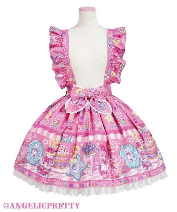 Angelic Pretty Toy's Donut Dinerスカート Toy's Donut Diner Skirt by Angelic Pretty