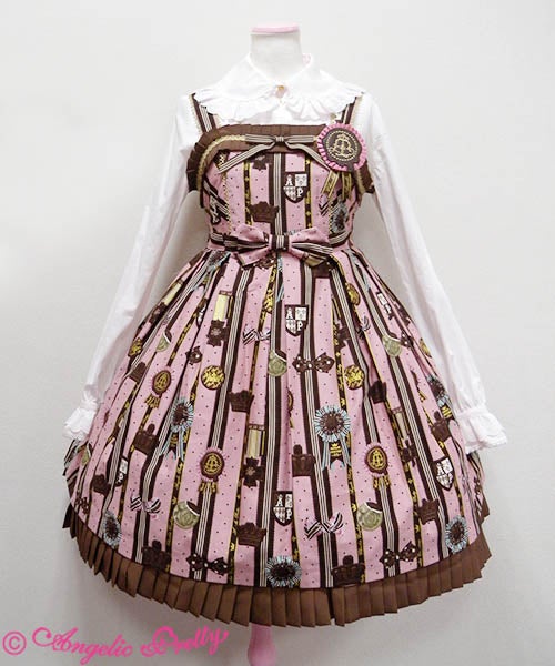 Chocolate Rosette JSK (2015) by Angelic Pretty