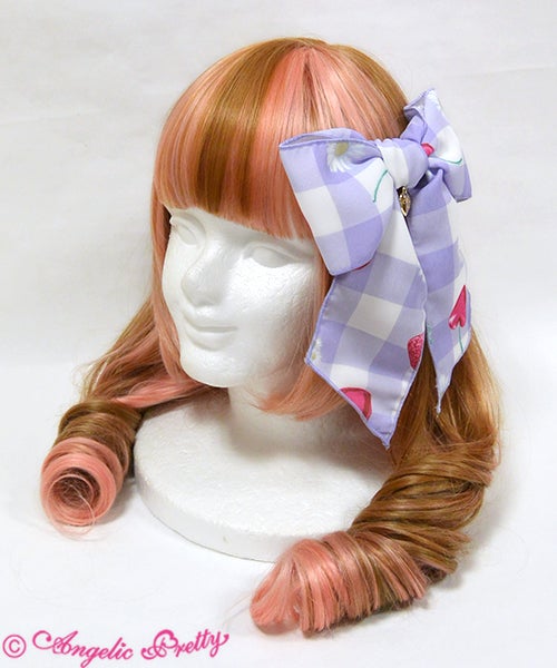 Cherry Marguerite Ribbon Clip by Angelic Pretty