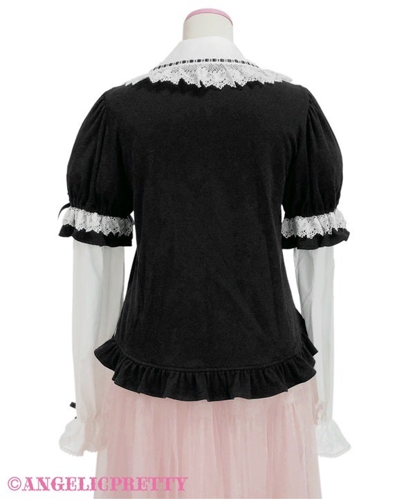 Angelic Pretty 袖取り外し可 編み上げカットソー Classic Detachable Sleeves Cutsew (2024) by Angelic Pretty