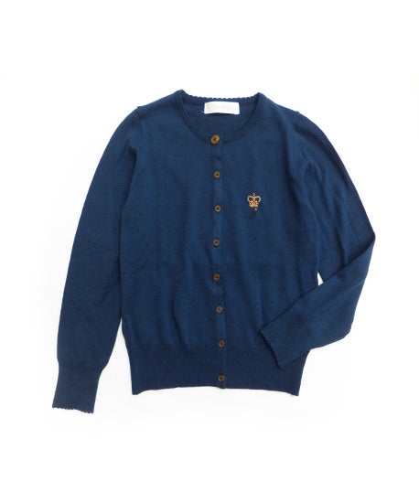 Crown Logo Cardigan by Jane Marple