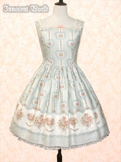 Heart Rose Ribbon JSK by Innocent World