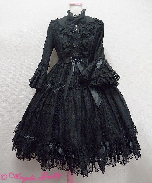 Holy Lacy Doll Tiered Dress by Angelic Pretty