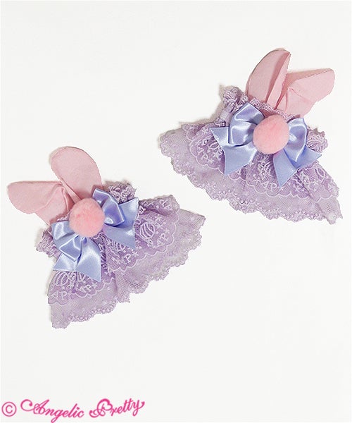 Fantastic Bunny Wrist Cuffs by Angelic Pretty