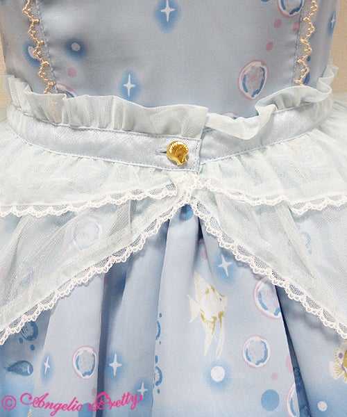 Aquarium Carnival Peplum JSK by Angelic Pretty
