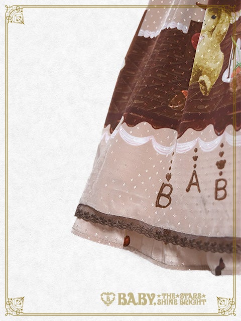 Fondant Chocolat Nounours Collection Babydoll JSK by Baby, the