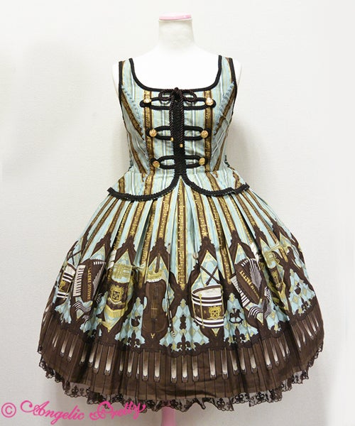 Angelic Pretty カルテットショコラ　ワンピース Quartet Chocolate Napoleon JSK by Angelic Pretty