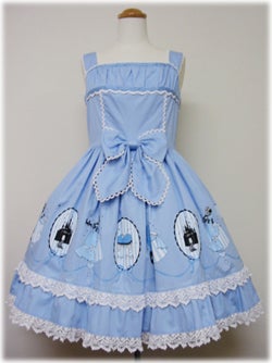 Cinderella Style Print JSK by Angelic Pretty