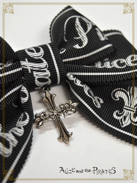 A/P Cross Ribbon Clips by Alice and the Pirates