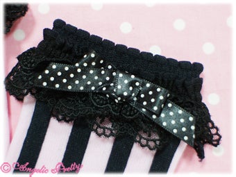 Cinema Doll Crew Length Socks by Angelic Pretty