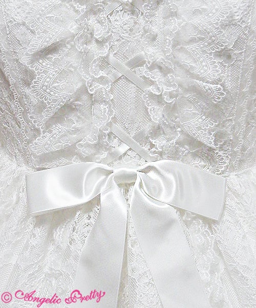 Holy Lacy Doll Tiered Dress by Angelic Pretty