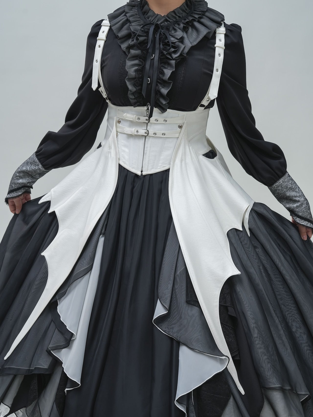 Hoshibako Works ~ Night Evil Harness Corset by Chinese Indie Brand