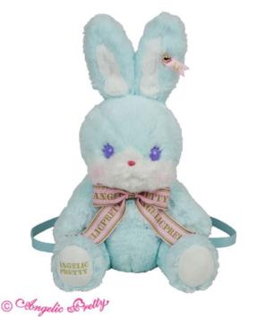 Lyrical Bunny Plush Rucksack (Shanghai Exclusive) by Angelic Pretty