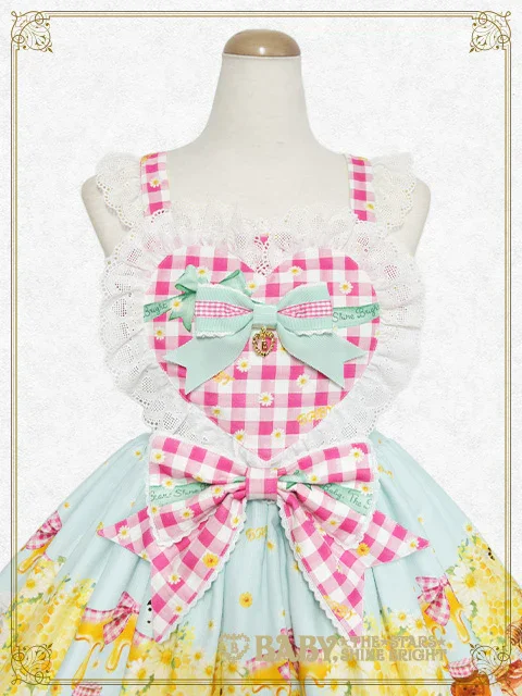 Bee My Sweet Honey Heart Yoke JSK by Baby, the Stars Shine Bright