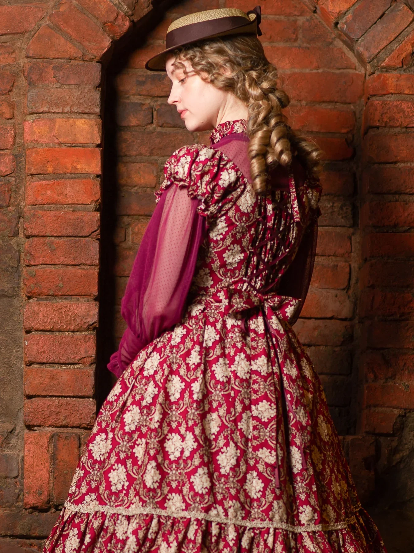 Salon Damask Pauline OP by Victorian Maiden