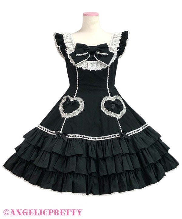 angelic pretty Cute Heartジャンパースカート　セット Cute Heart JSK (2024) by Angelic Pretty