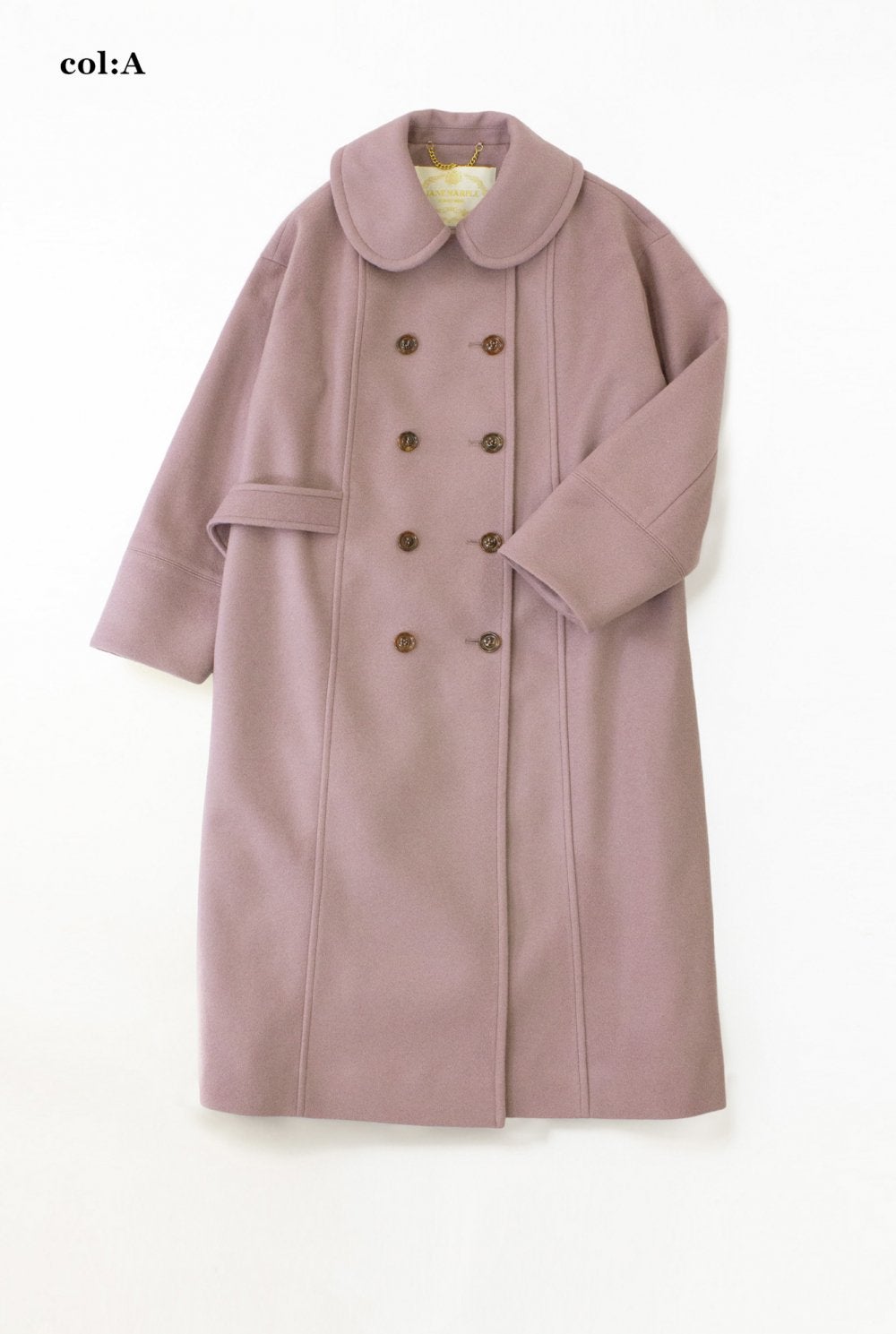 ジャケット・アウター JaneMarple Lamb melton flare coat Lamb Melton Flare Coat by Jane Marple