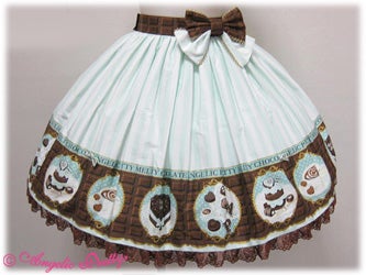 Melty Chocolate Skirt (2010) by Angelic Pretty