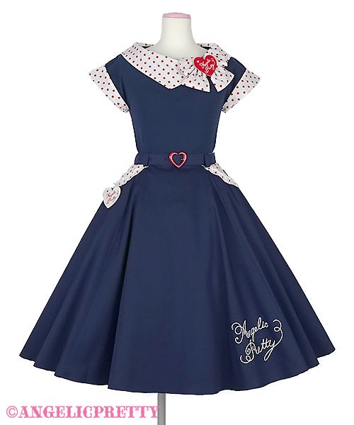 Milkshake Circular Skirt by Angelic Pretty
