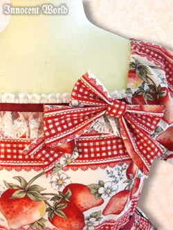 Strawberry Gingham OP by Innocent World