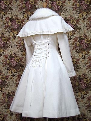 Midi Coat with Cape by Mary Magdalene