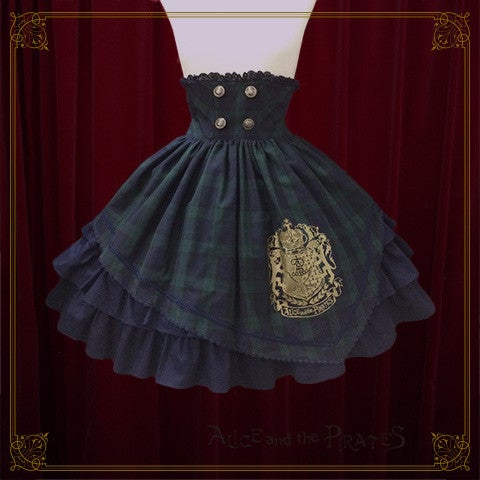 Lucian Martinエンブレムスカート Lucian Martin Emblem Skirt by Alice and the Pirates
