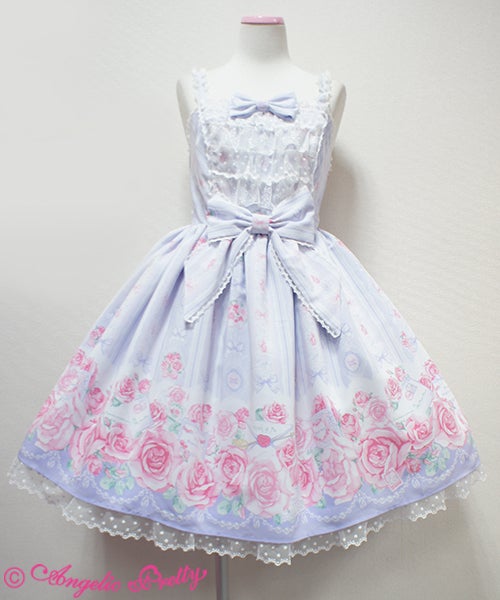 Romantic Rose Letter JSK Set by Angelic Pretty