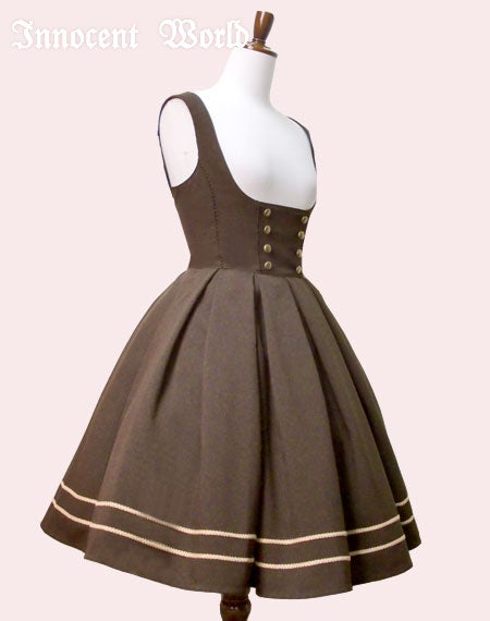 Corset Tucked Flare JSK by Innocent World