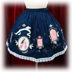 Angel's Window Print Applique Princess Skirt by Baby, the Stars