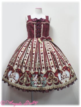 Wonder Queen Bustier-Style JSK by Angelic Pretty