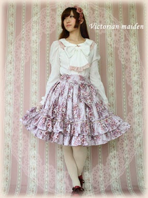 Victorian Doll Skirt (Classical Bouquet - 2012) by Victorian Maiden