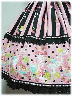 Fruits Parlor Skirt by Angelic Pretty