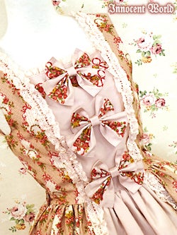 Pompadour Bustle JSK (Short) by Innocent World