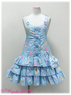 Angelic Pretty♡TOY FANTASYサロペット Toy Fantasy Hooded Salopette by Angelic Pretty
