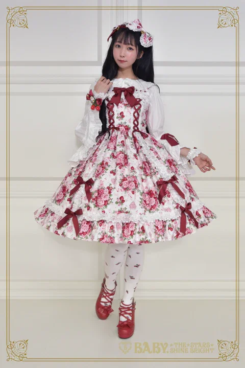 Sugar Bouquet ~Maiden's Eternal Longing~ JSK IV & Ribbon Clip Set