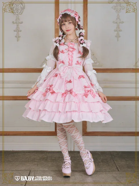 Ribbon Ribbon Blooms JSK by Baby, the Stars Shine Bright