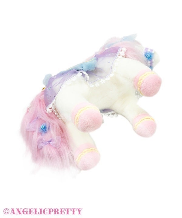 ♡ Into a Dream Carnivalぬいぐるみバッグ（シロ）♡ Into a Dream Carnival Plush Bag by Angelic Pretty