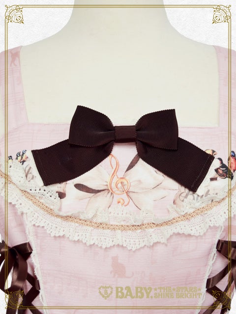 Meow Meow Symphony Lace up JSK by Baby, the Stars Shine Bright
