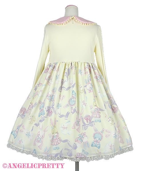 Moco moco Bunnys Cutsew OP by Angelic Pretty