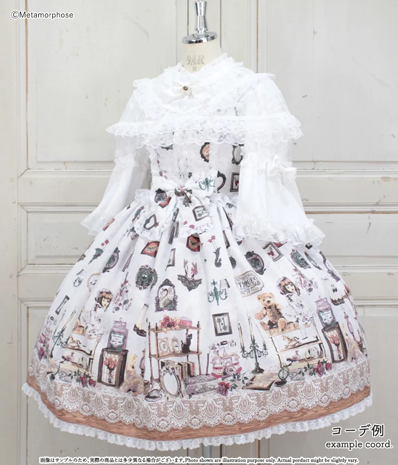 Antique Collection Lace Bustle JSK by Metamorphose Temps de Fille