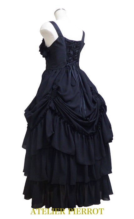 Long Bustle Lace Up JSK (2017) by Atelier Pierrot