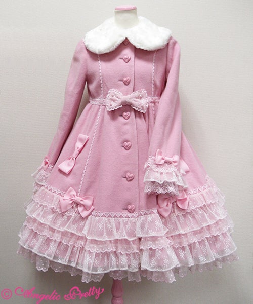 Sweet Love Frills Coat by Angelic Pretty