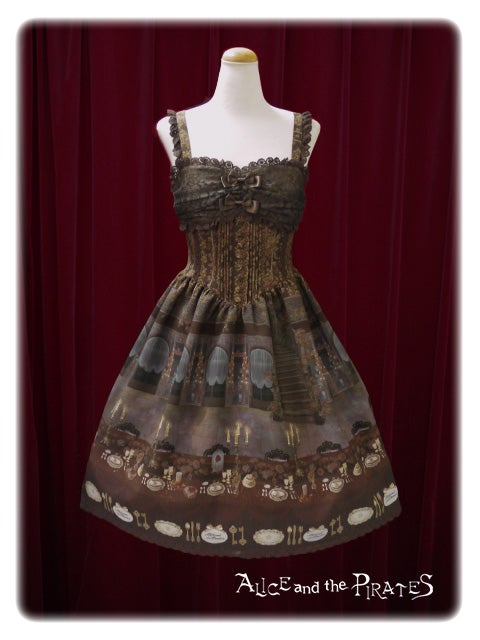 Banquet in the Dark Night with Dancing Roses JSK I by Alice and