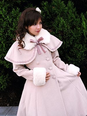 Midi Coat with Cape by Mary Magdalene