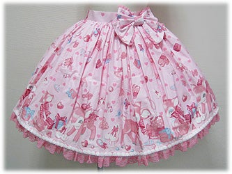 Milky-chan the Fawn Skirt by Angelic Pretty