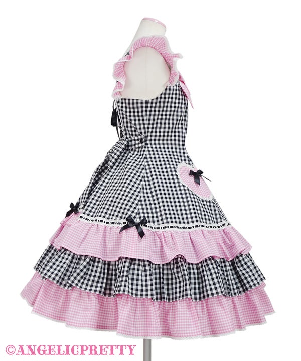 Gingham Sherbet JSK (2022) by Angelic Pretty