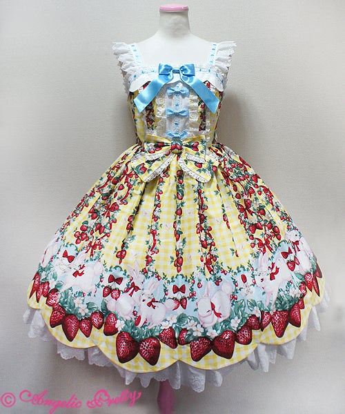Ribbon Berry Bunny JSK by Angelic Pretty