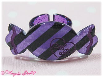 Candy Stripe Ring by Angelic Pretty
