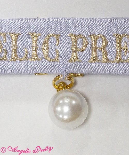 中古Angelic Pretty パールチョーカー Logo Pearl Choker by Angelic Pretty